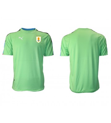 Uruguay Goalkeeper Replica Home Stadium Shirt World Cup 2022 Short Sleeve